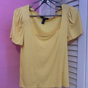Women's Puffed Short Sleeve Shirt